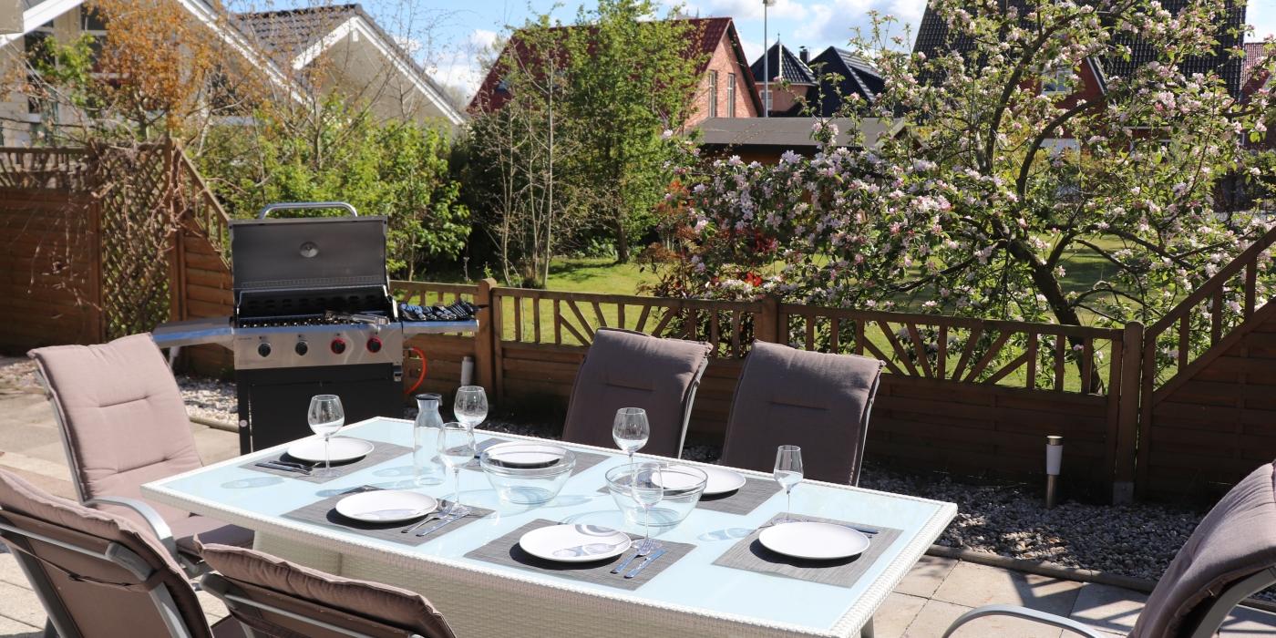 Ferienwohnung Heimathafen (F) mit gro&szlig;er S&uuml;dterrasse und Kamin