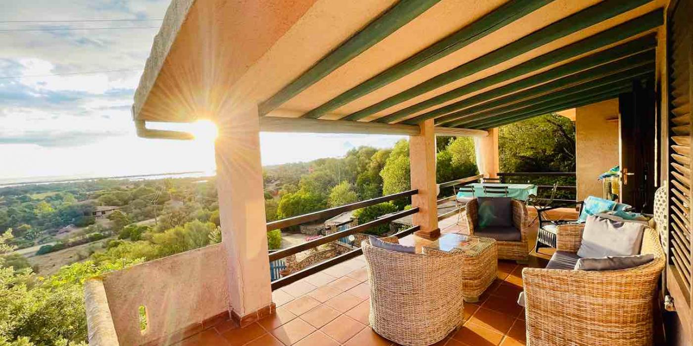 Ferienwohnung mit Terrasse & Meerblick in Sardinien, San Teodoro