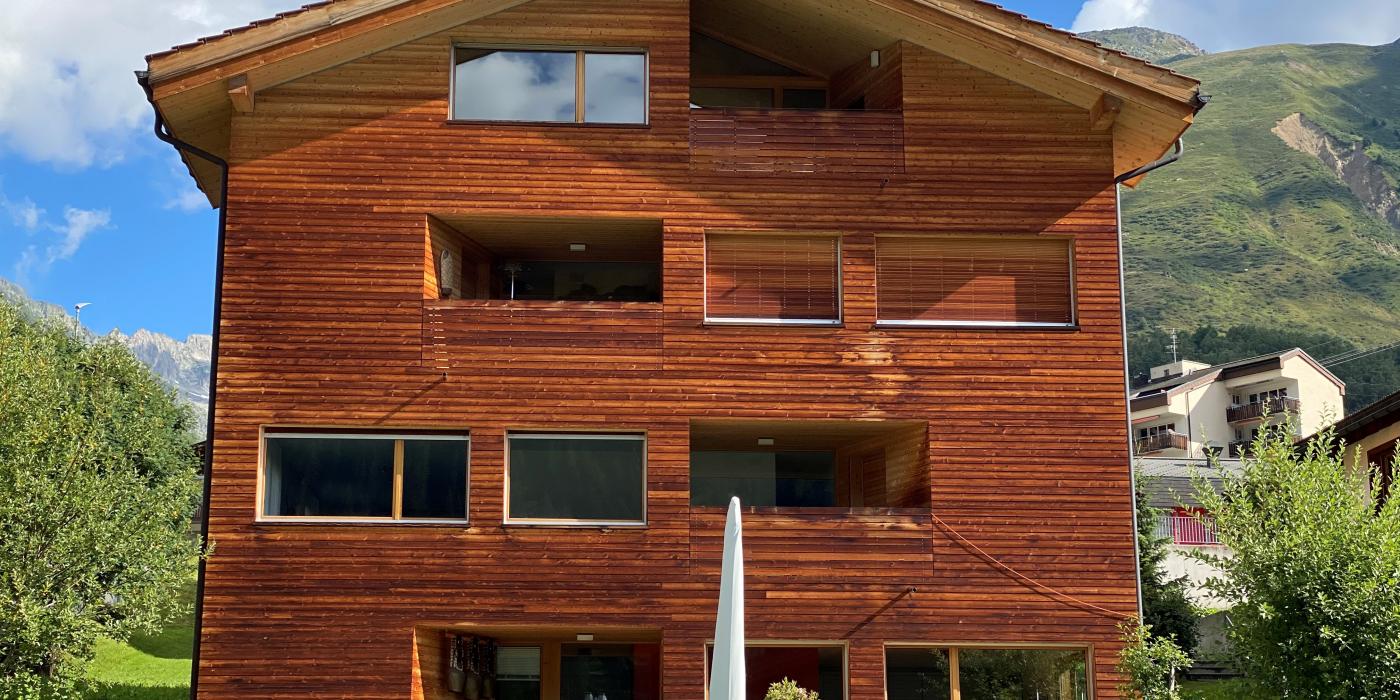 Ferienwohnung in Sedrun - Tg&egrave;sa Bienviver