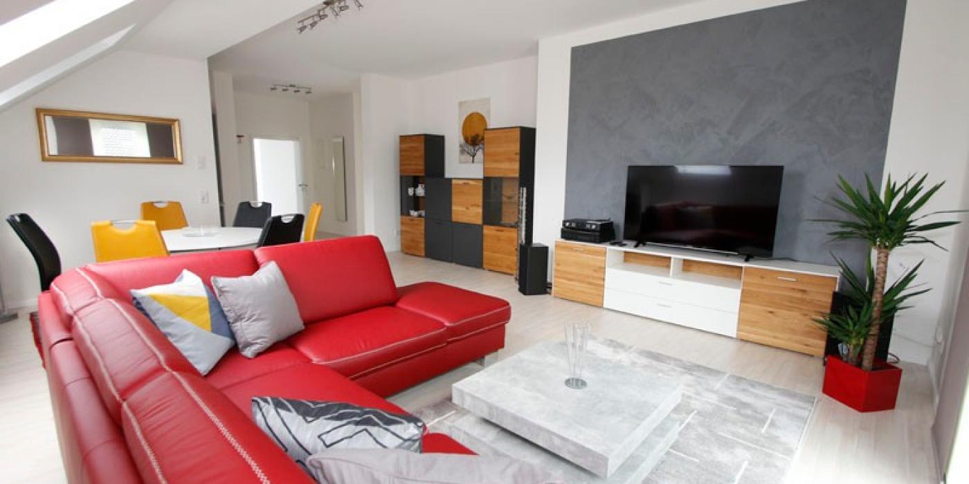 Ferienwohnung mit Burgblick